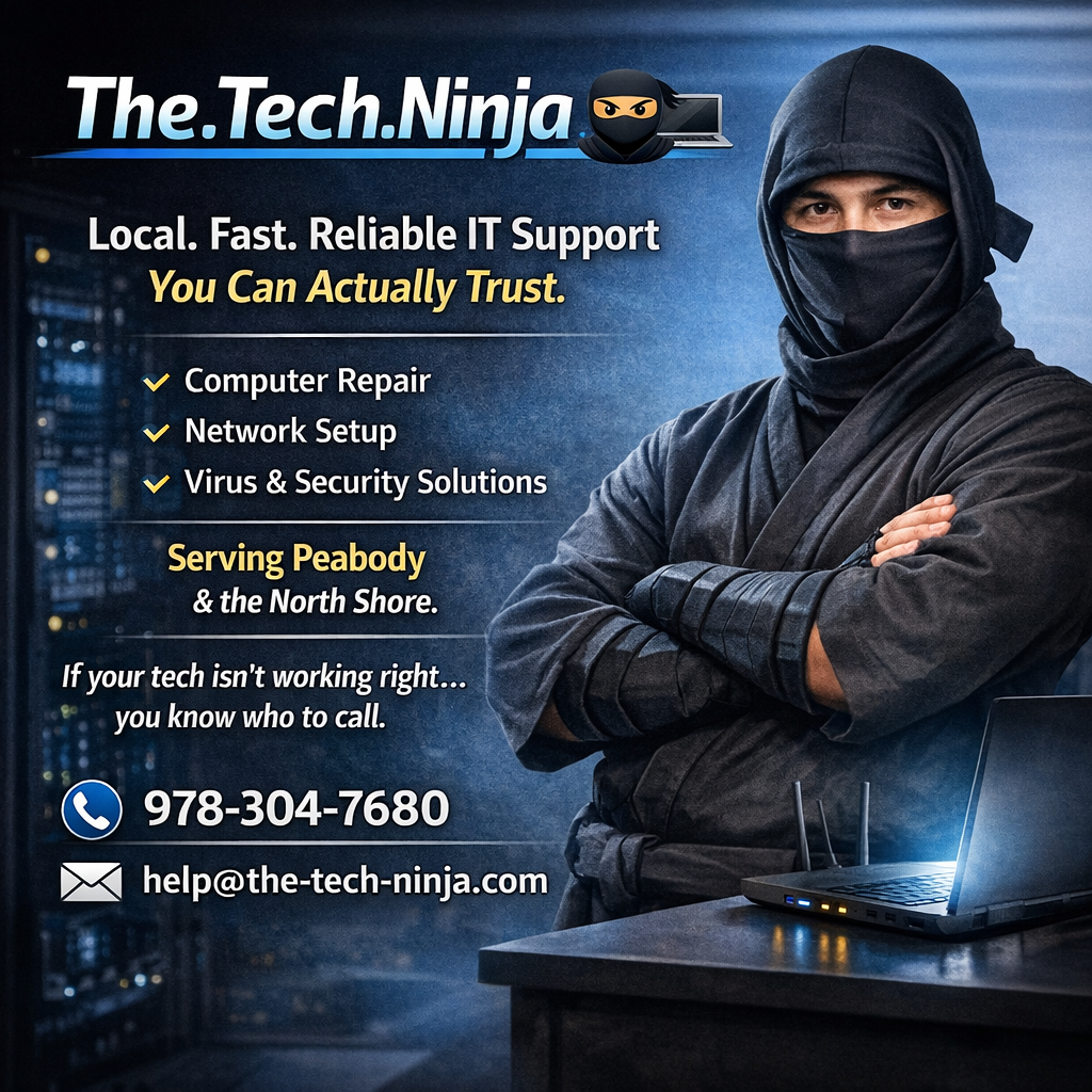 The.Tech.Ninja promotional graphic